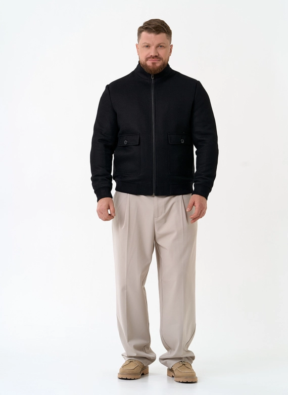 Мужское укороченное пальто фото