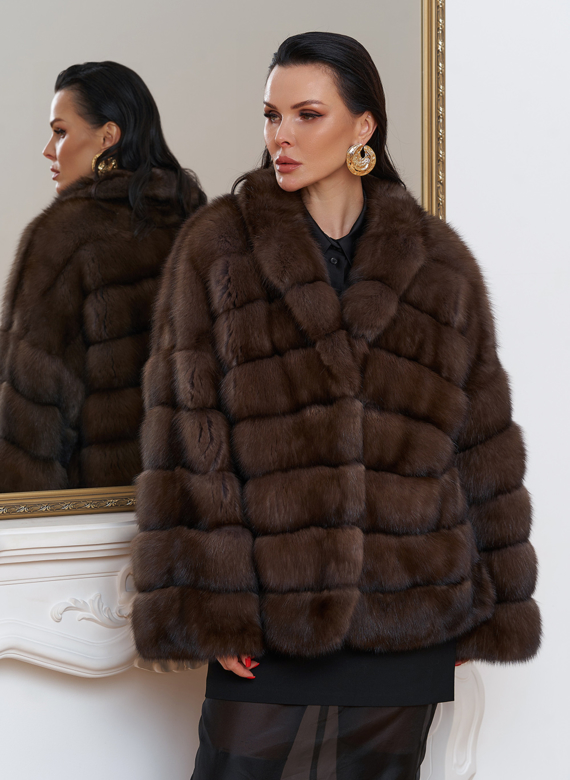 Куртка из баргузинского соболя