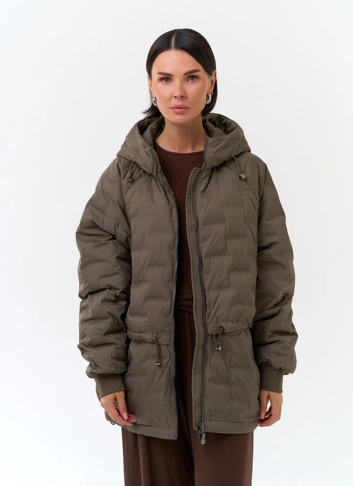 Женская куртка с капюшоном фото