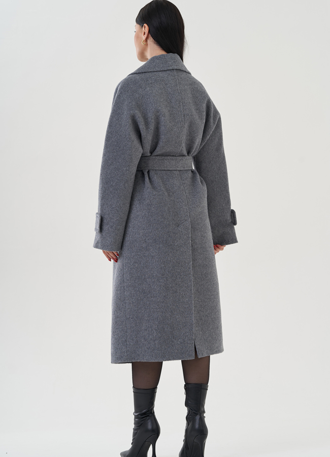 Пальто женское с английским воротником модель № 82086 универмаг малина