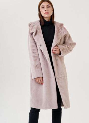 Пальто из искусственного меха